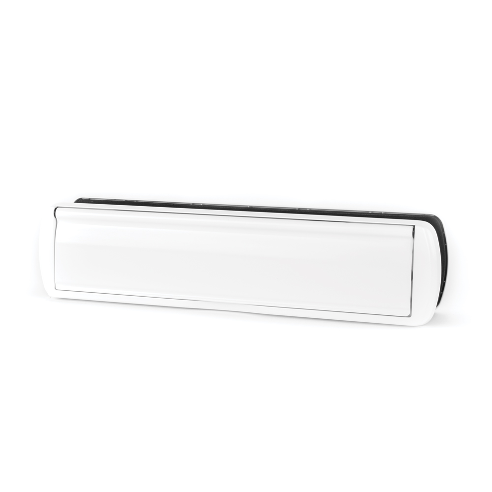 Alpine Letterplate - White